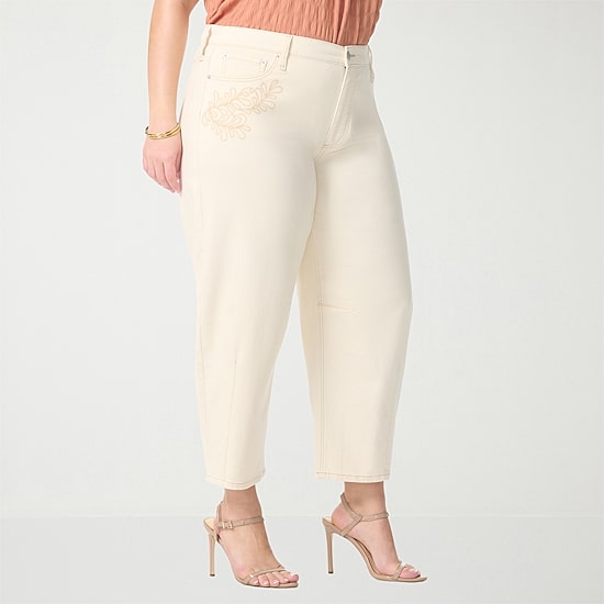 JS Jessica Simpson Womens Plus High Rise Jean