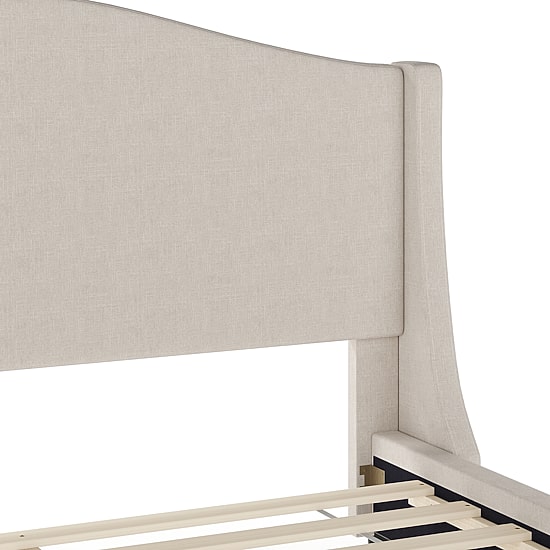 Martha Stewart Amelia Upholstered Platform Bed