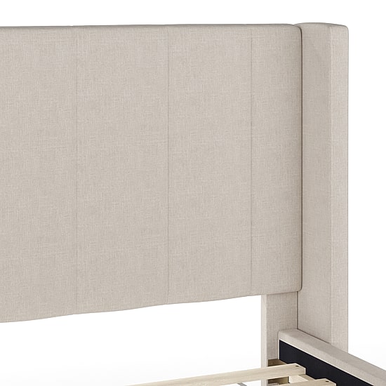 Martha Stewart Kay Upholstered Platform Bed