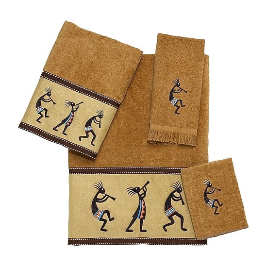 Avanti Kokopelli Bath Towels