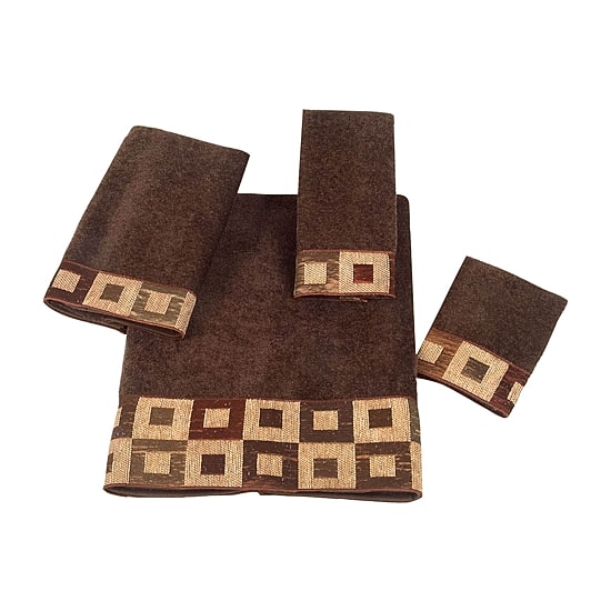 Avanti Precision Mocha Bath Towels