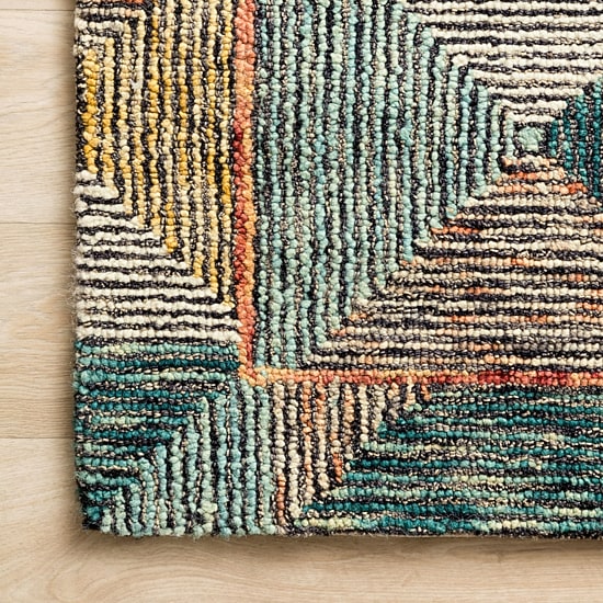 Loloi Spectrum Geometric Hooked Indoor Rectangular Accent Rug