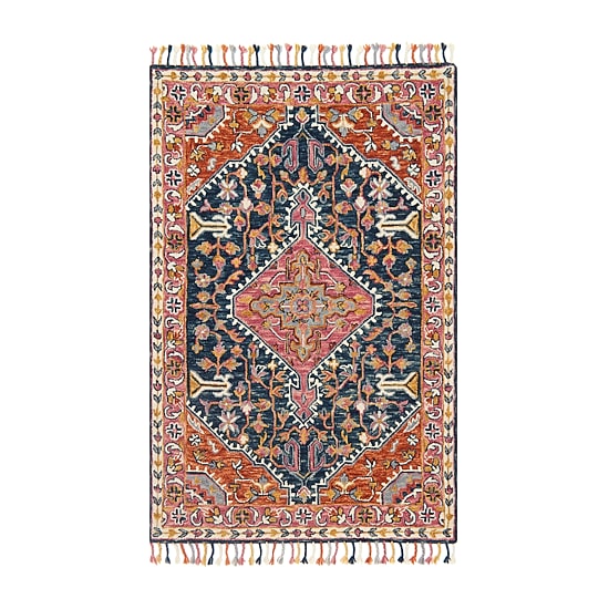 Loloi Zharah Hooked Indoor Rectangular Accent Rug