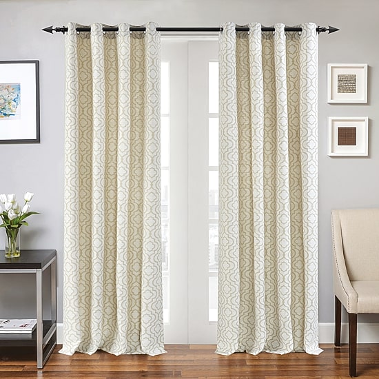 Deco Window 2-Pack Flat Arrow 3/4 IN Curtain Rod