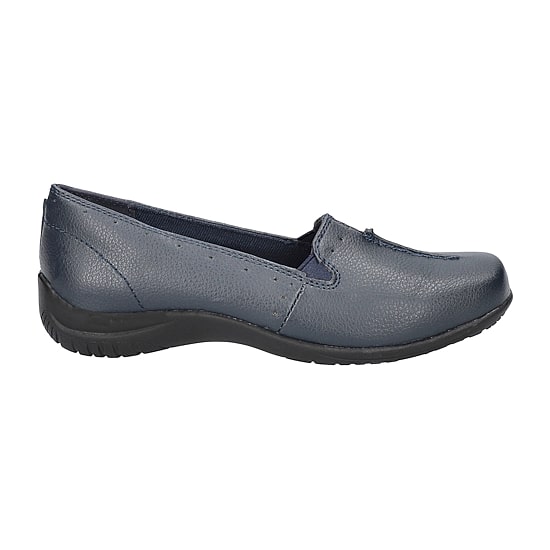 Easy Street Purpose Womens Square Closed Toe Slip-On Shoe