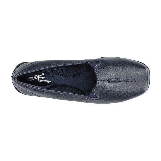 Easy Street Purpose Womens Square Closed Toe Slip-On Shoe