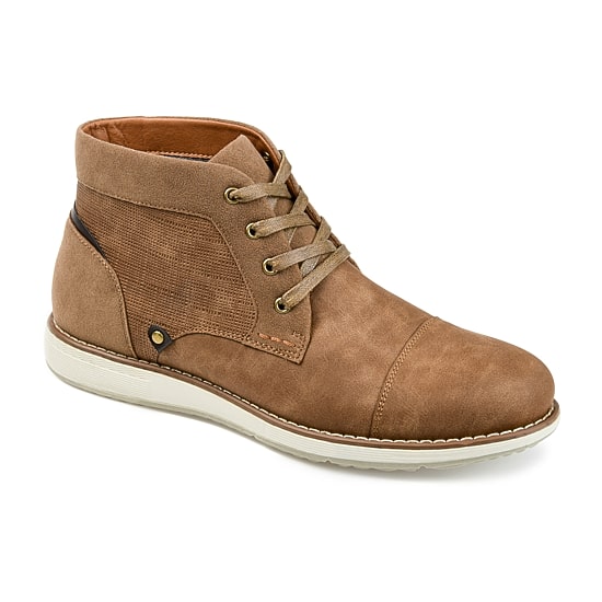 Vance Co Mens Austin Flat Heel Chukka Boots