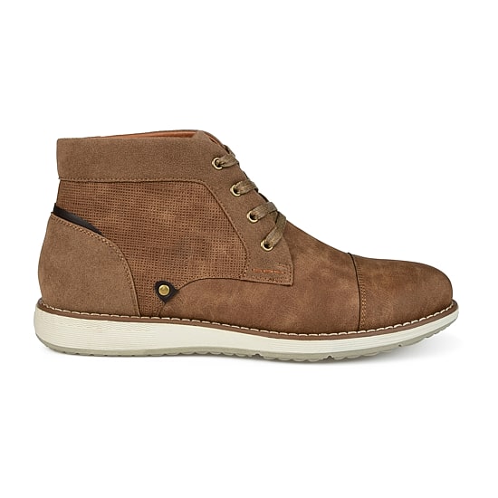 Vance Co Mens Austin Flat Heel Chukka Boots