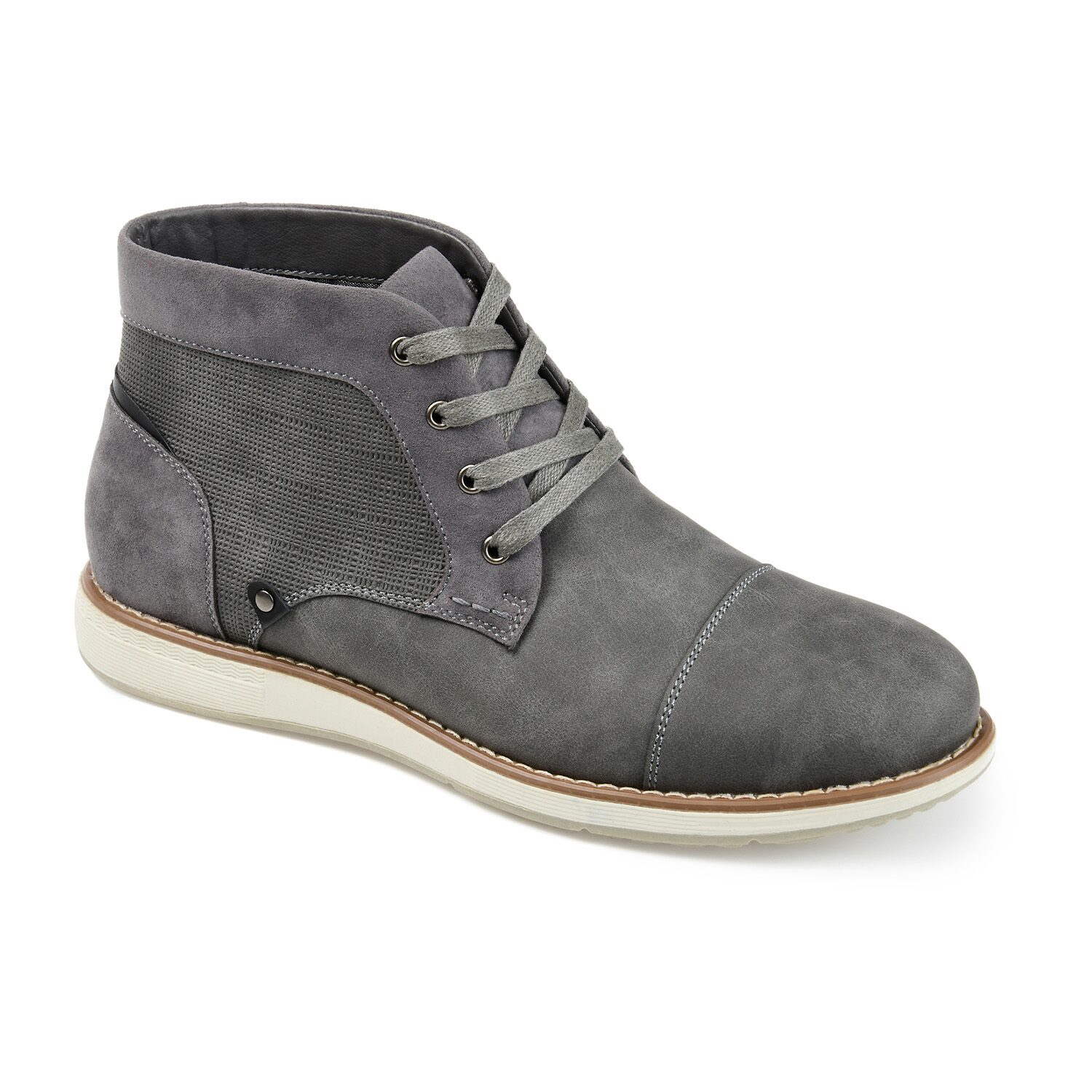 Vance Co Mens Austin Flat Heel Chukka Boots