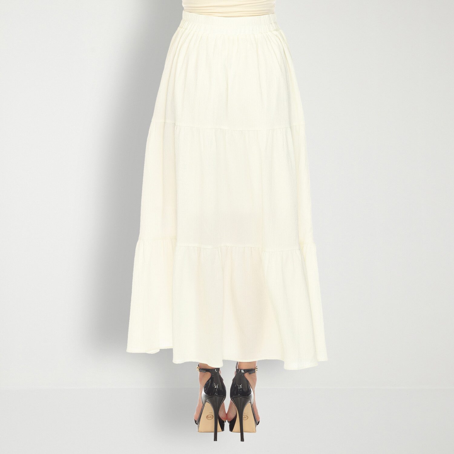 White Mark Womens Maxi Skirt