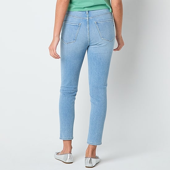 A.N.A Womens Tall High Rise Skinny Fit Jean