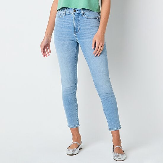 A.N.A Womens Tall High Rise Skinny Fit Jean
