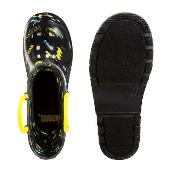Toddler Boys Batman Waterproof Rain Boots
