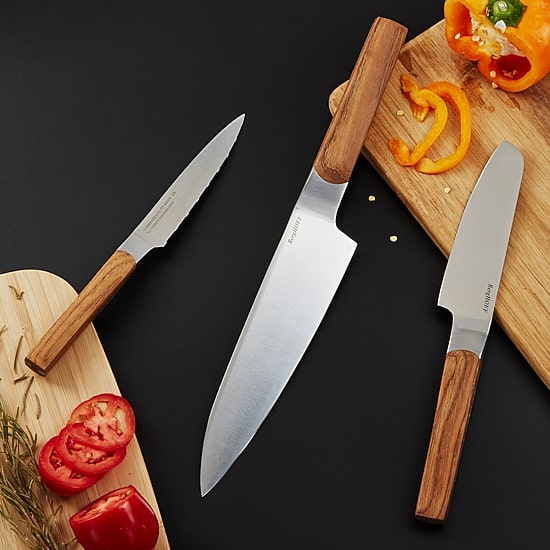BergHOFF Dina Ion Stainless Steel 3-pc. Knife Set