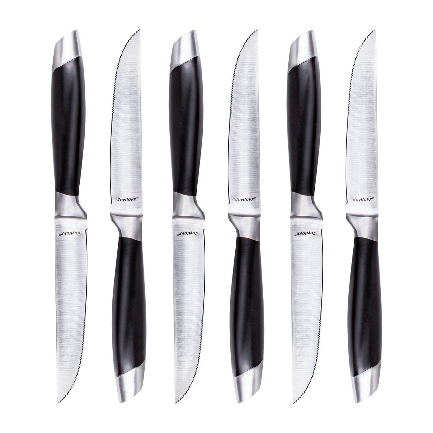 BergHOFF Essentials Geminis Stainless Steel 6-pc. Steak Knife Set
