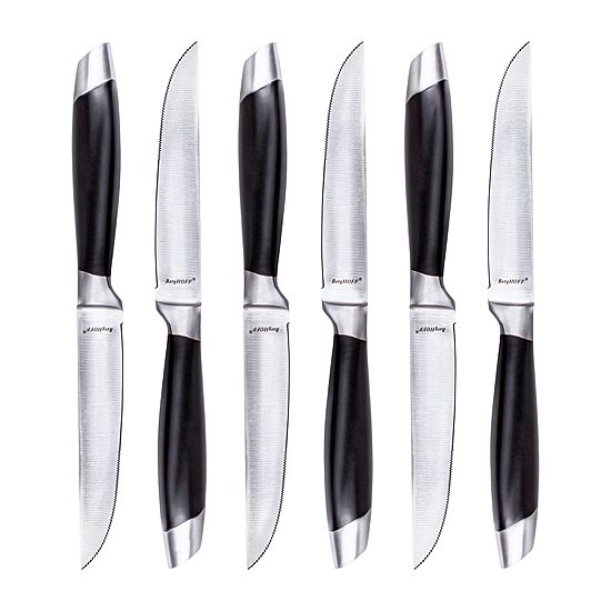BergHOFF Essentials Geminis Stainless Steel 6-pc. Steak Knife Set