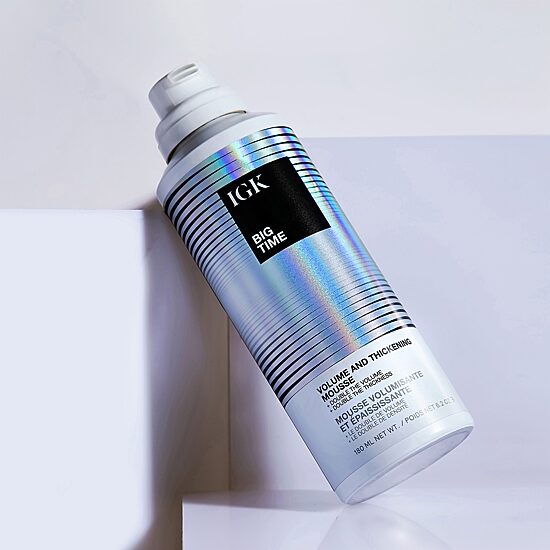 IGK Big Time Volume And Thickening Hair Mousse 6.2 oz.