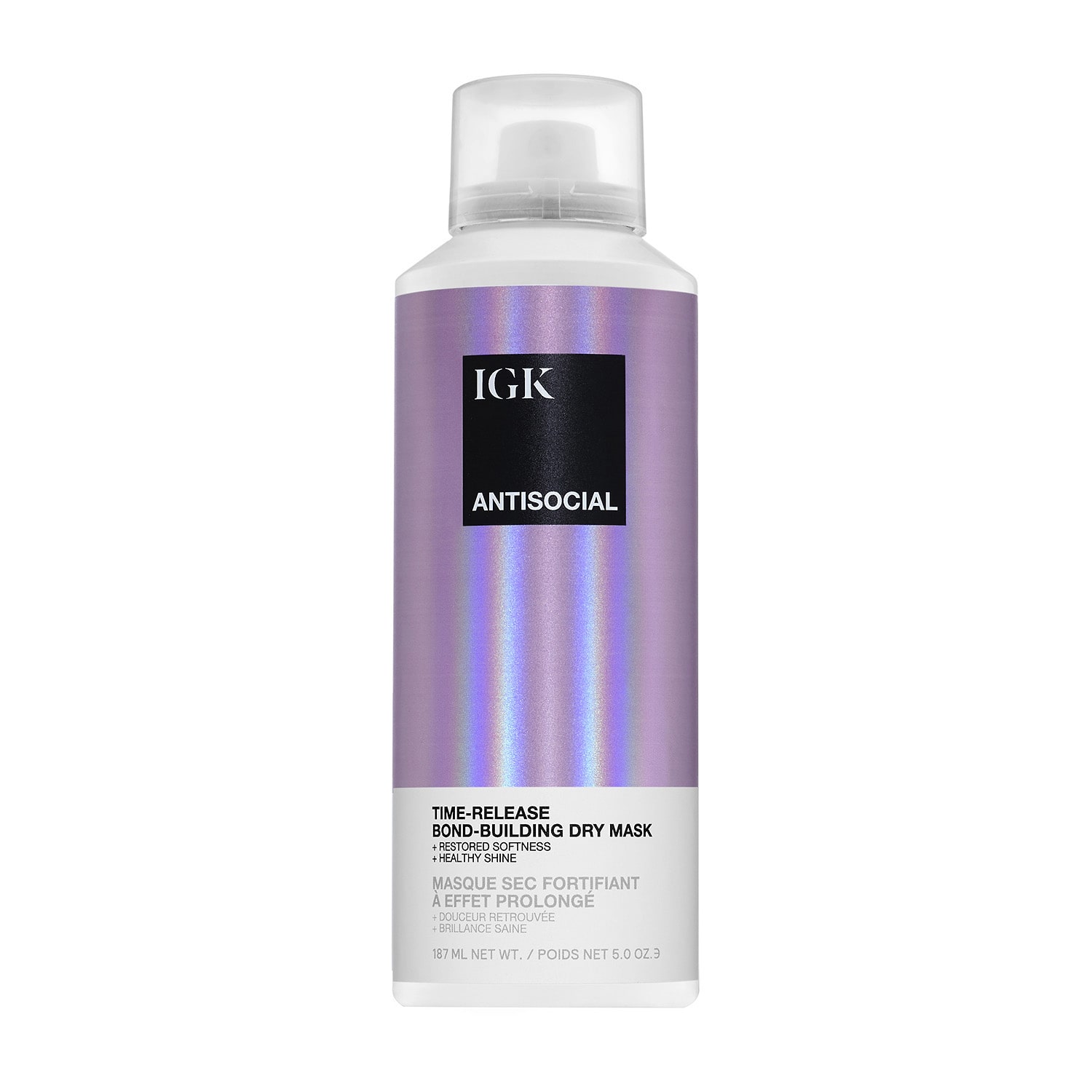 IGK Antisocial Bond-Building Dry Hair Mask 5 oz.