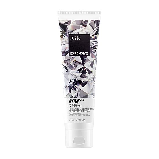 IGK Clear Gloss Top Coat Styling Product 4.2 oz.