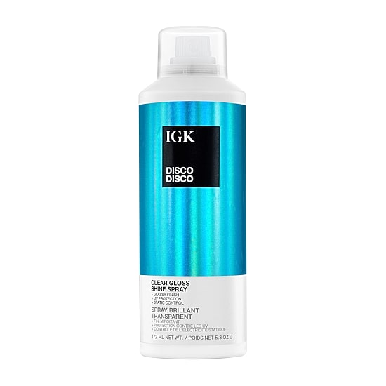 IGK Disco Disco Clear Gloss Shine Spray Hair Product 5.3 oz.