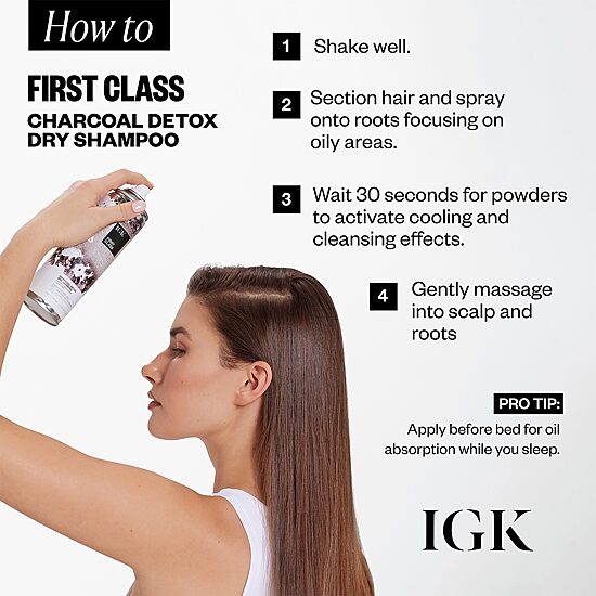 IGK Travel First Class Dry Shampoo 2 oz.