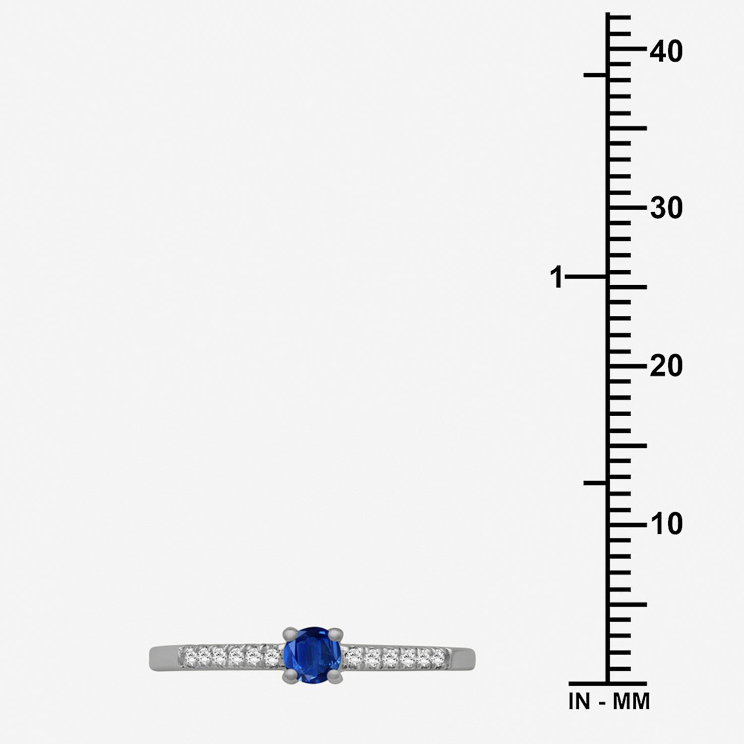 Womens Gemstone & 1/10 CT. T.W. Natural Diamond 10K Gold Cocktail Ring