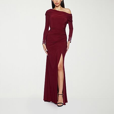 red church dresses for women Sleeveless Scuba Boat Neck, Sweet Sunday Midi Dress in Red, Size M, Brunch Church Apparel Red Lace Church Dresses SHEIN