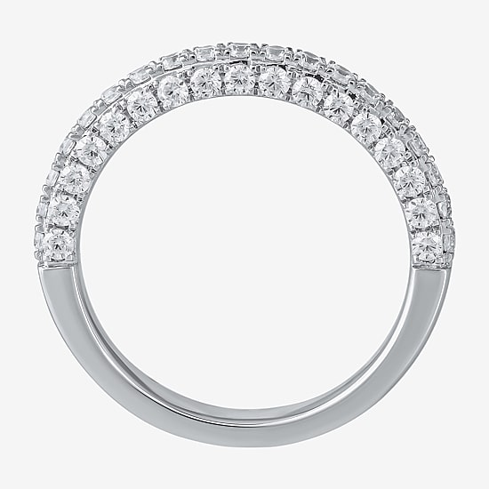 Love Lives Forever (G / I1) Womens 3/4 CT. T.W. Lab Grown White Diamond 10K Gold Wedding Band