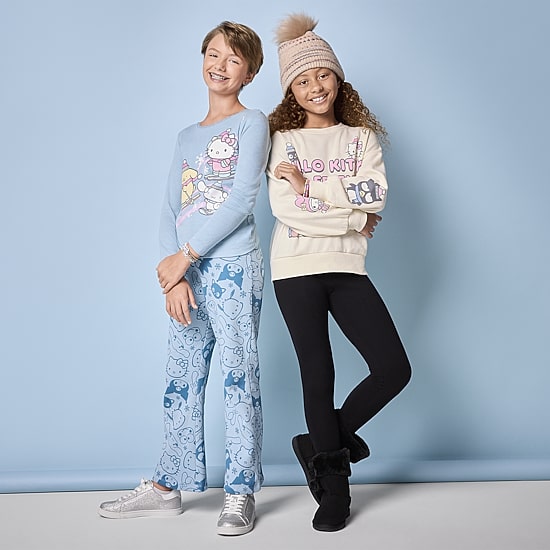 Thereabouts Solid Little & Big Kid Girls Knit Full Length Leggings