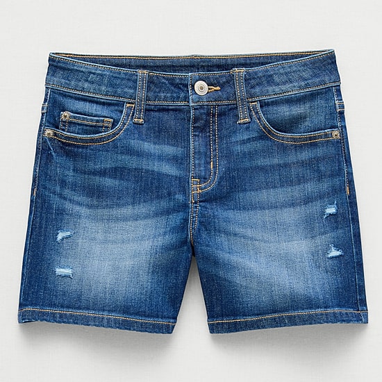 Thereabouts Little & Big Kid Girls Adjustable Waist Denim Short