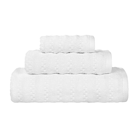 SUPERIOR® Zuma Collection | 100% Cotton 3-pc. Quick Dry Solid Bath Towel Set