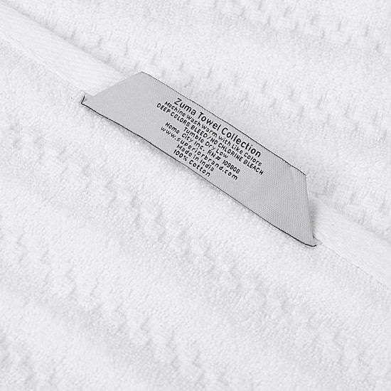 SUPERIOR® Zuma Collection | 100% Cotton 6-pc. Quick Dry Chevron Bath Towel Set