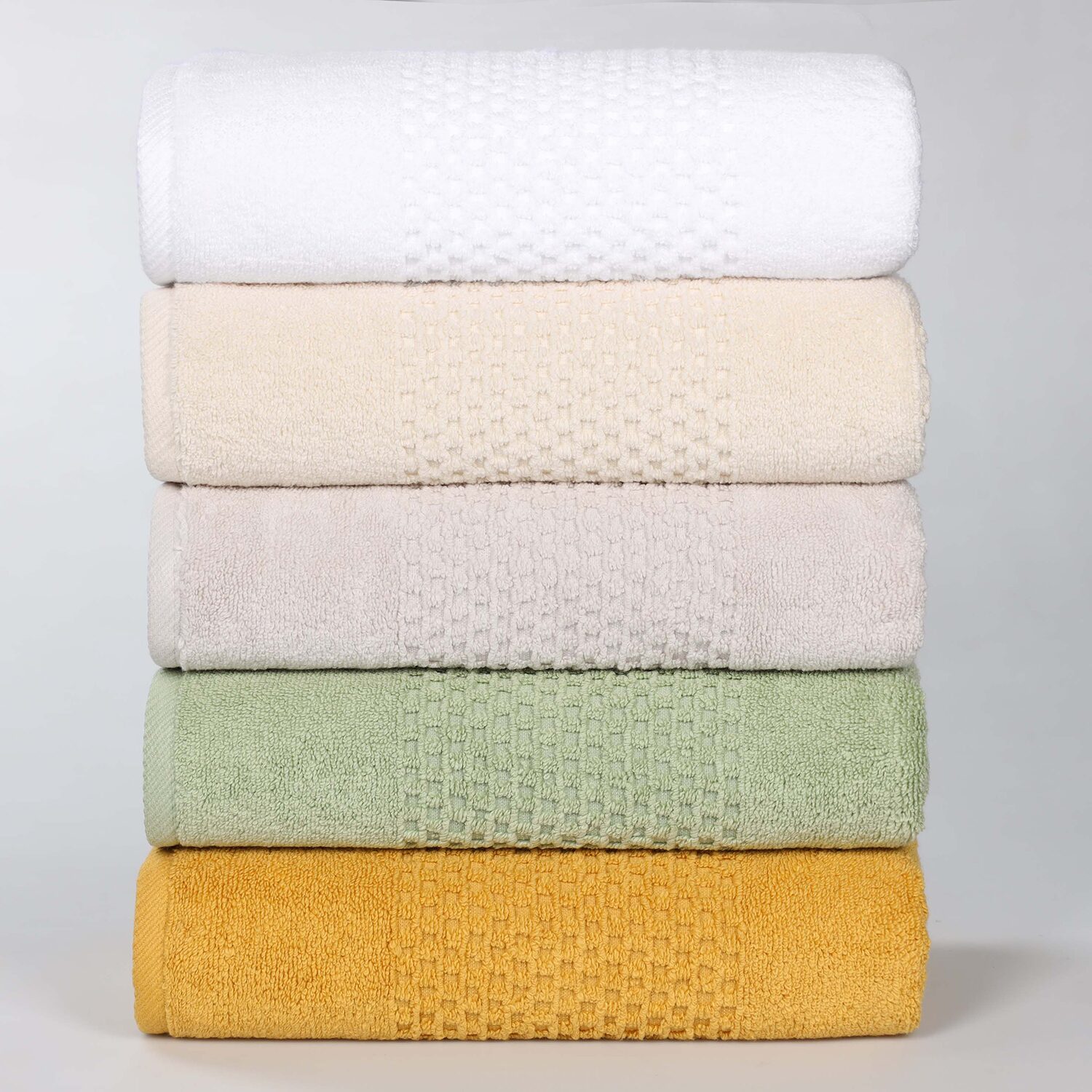 SUPERIOR® Playa Collection | 100% Cotton 6-pc. Solid Hand Towel