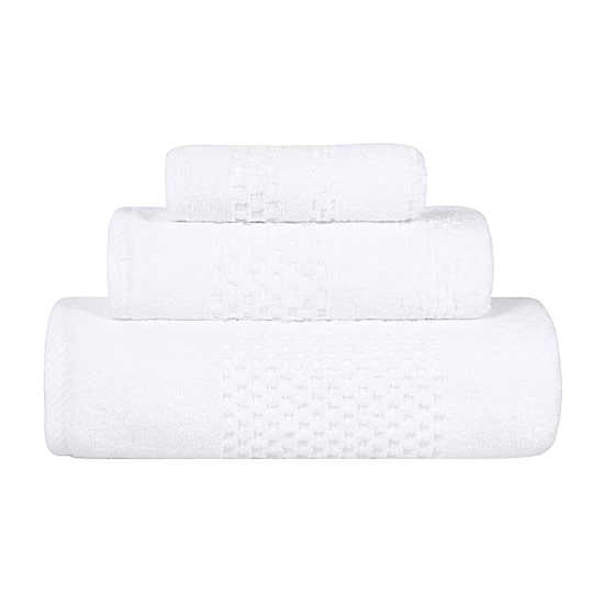 SUPERIOR® Playa Collection | 100% Cotton 3-pc. Quick Dry Solid Bath Towel Set