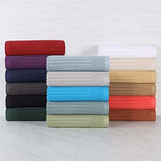SUPERIOR® Soho Collection | 3-pc. Quick Dry Solid Bath Towel Set
