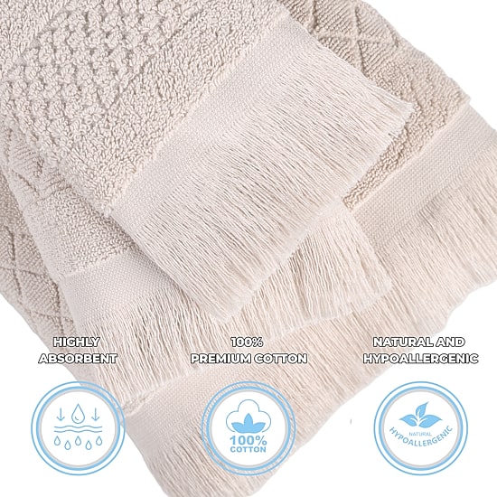 SUPERIOR® Rolla Collection | 100% Cotton 12-pc. Quick Dry Washcloth