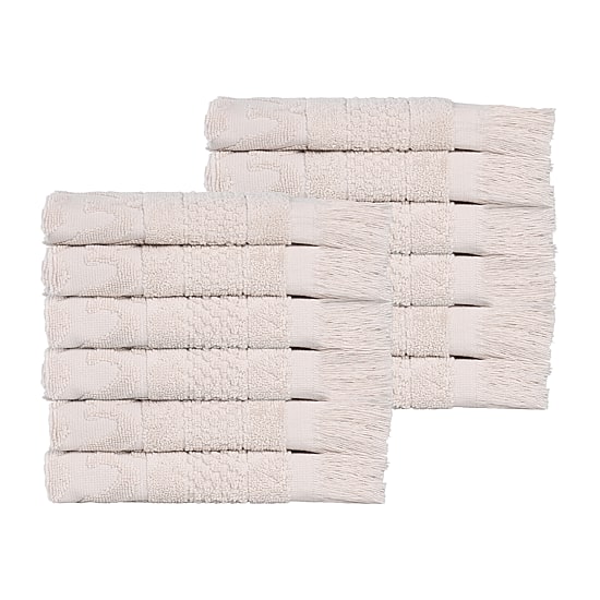 SUPERIOR® Rolla Collection | 100% Cotton 12-pc. Quick Dry Washcloth