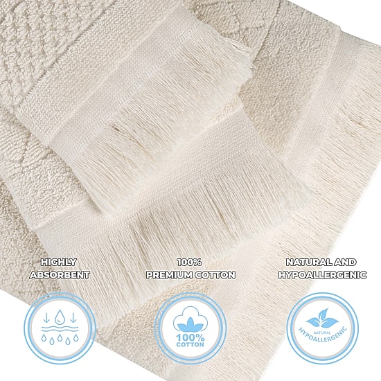 SUPERIOR® Rolla Collection | 100% Cotton 2-pc. Bath Sheet