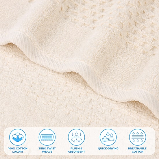 SUPERIOR® Playa Collection | 100% Cotton 12-pc. Quick Dry Washcloth