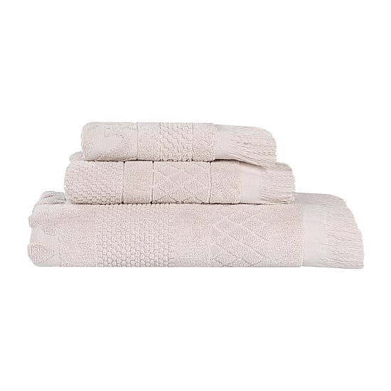 SUPERIOR® Rolla Collection | 100% Cotton 3-pc. Quick Dry Solid Bath Towel Set