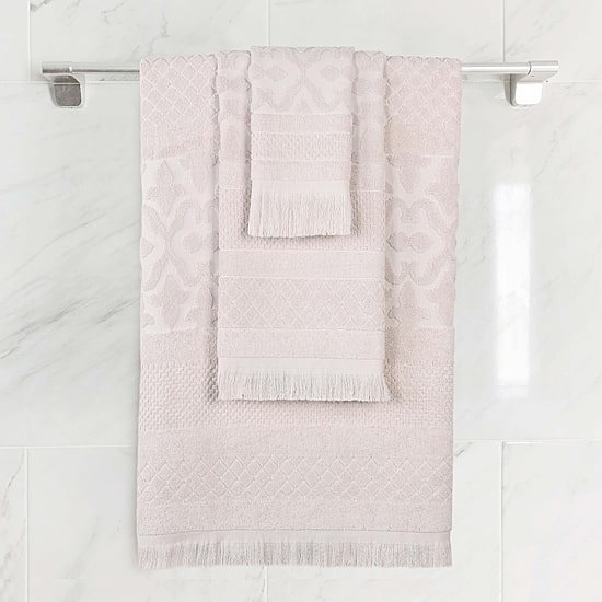 SUPERIOR® Rolla Collection | 100% Cotton 3-pc. Quick Dry Solid Bath Towel Set