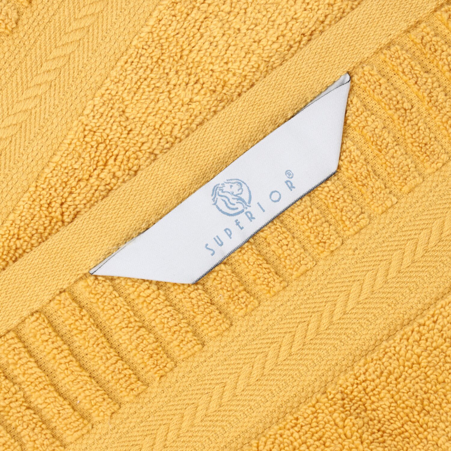 SUPERIOR® Venice Collection | 100% Cotton -pc. Quick Dry Solid Bath Towel Set