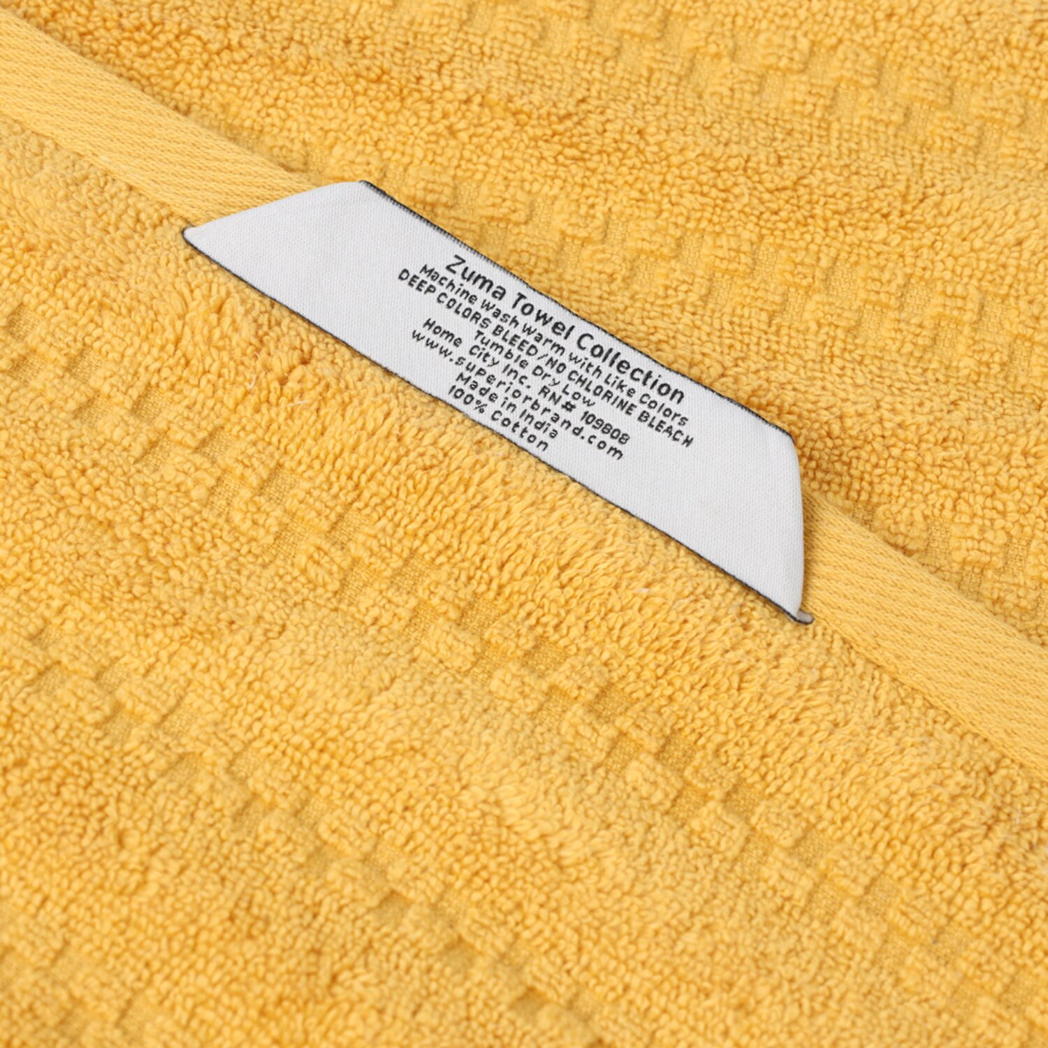SUPERIOR® Zuma Collection | 100% Cotton 12-pc. Quick Dry Washcloth