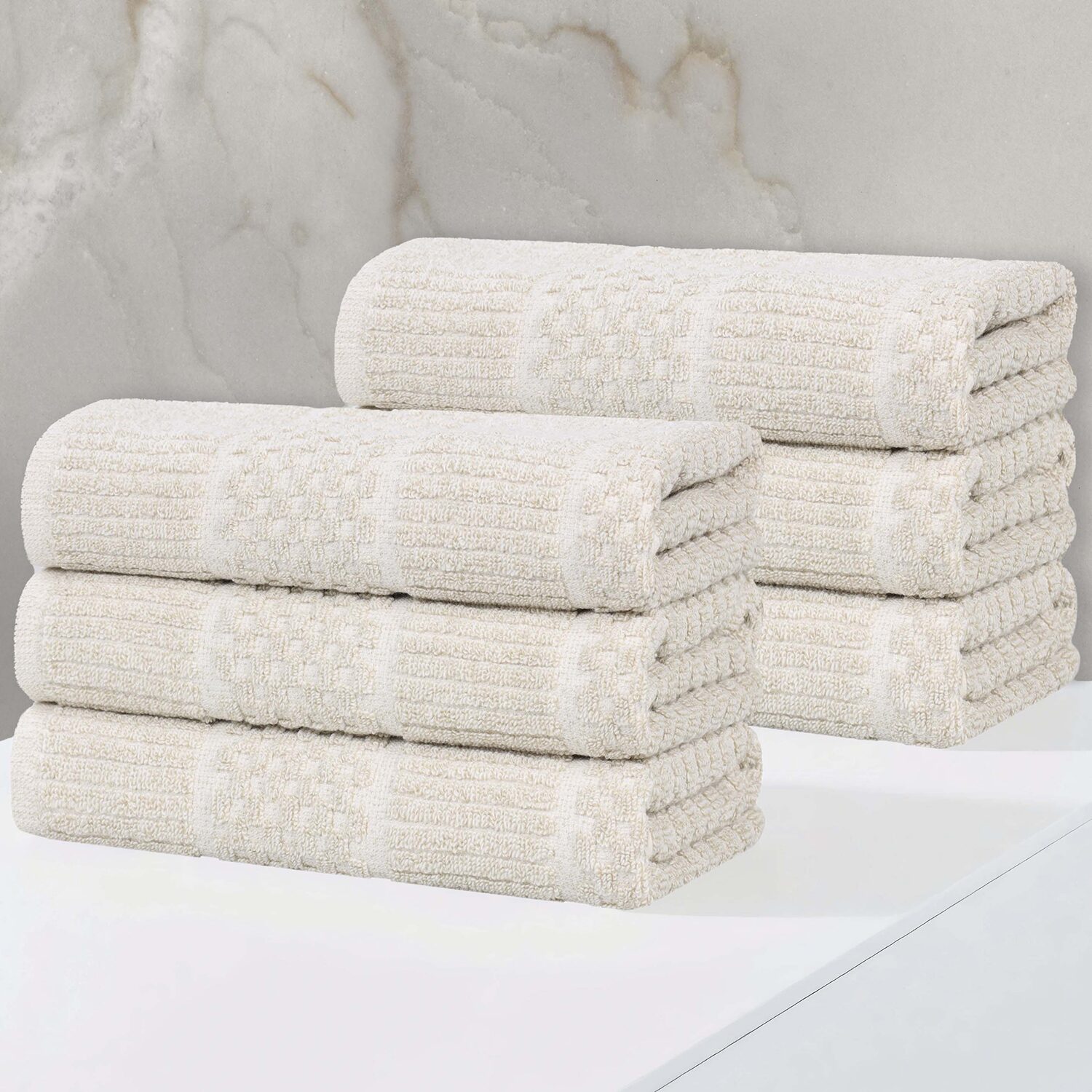SUPERIOR® Naples Collection 6-pc. Solid Hand Towel