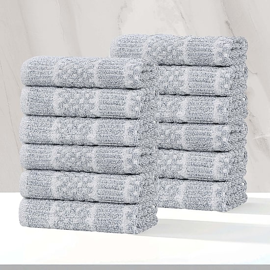 SUPERIOR® Naples Collection 12-pc. Quick Dry Washcloth