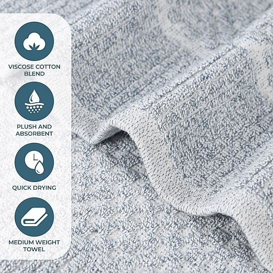 SUPERIOR® Naples Collection 12-pc. Quick Dry Washcloth