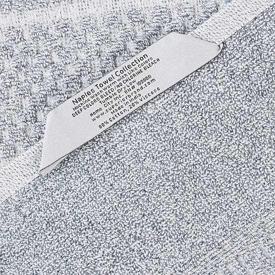 SUPERIOR® Naples Collection 12-pc. Quick Dry Washcloth