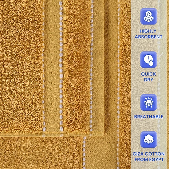 SUPERIOR® Niles Collection | Egyptian Giza Cotton 2-pc. Bath Sheet