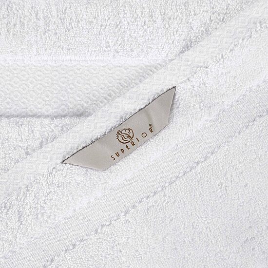 SUPERIOR® Niles Collection | Egyptian Giza Cotton 8-pc. Quick Dry Geometric Bath Towel Set