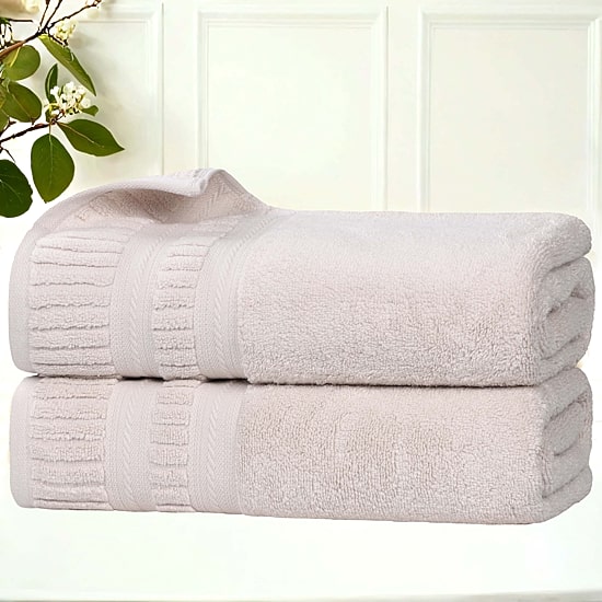 SUPERIOR® Venice Collection | 100% Cotton 2-pc. Quick Dry Bath Towel